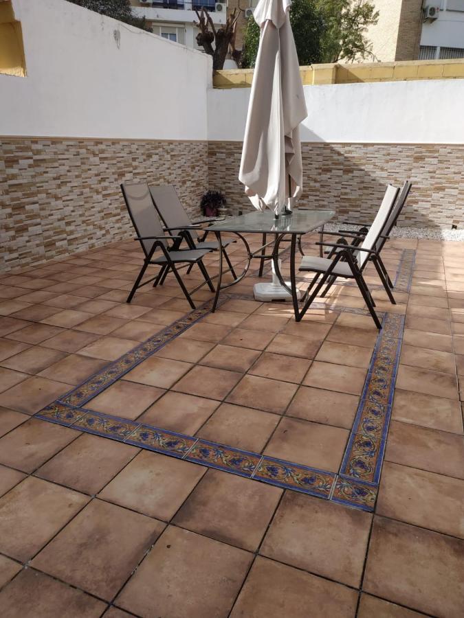 Sevilla Nervion Piso Con Patio Zewnętrze zdjęcie