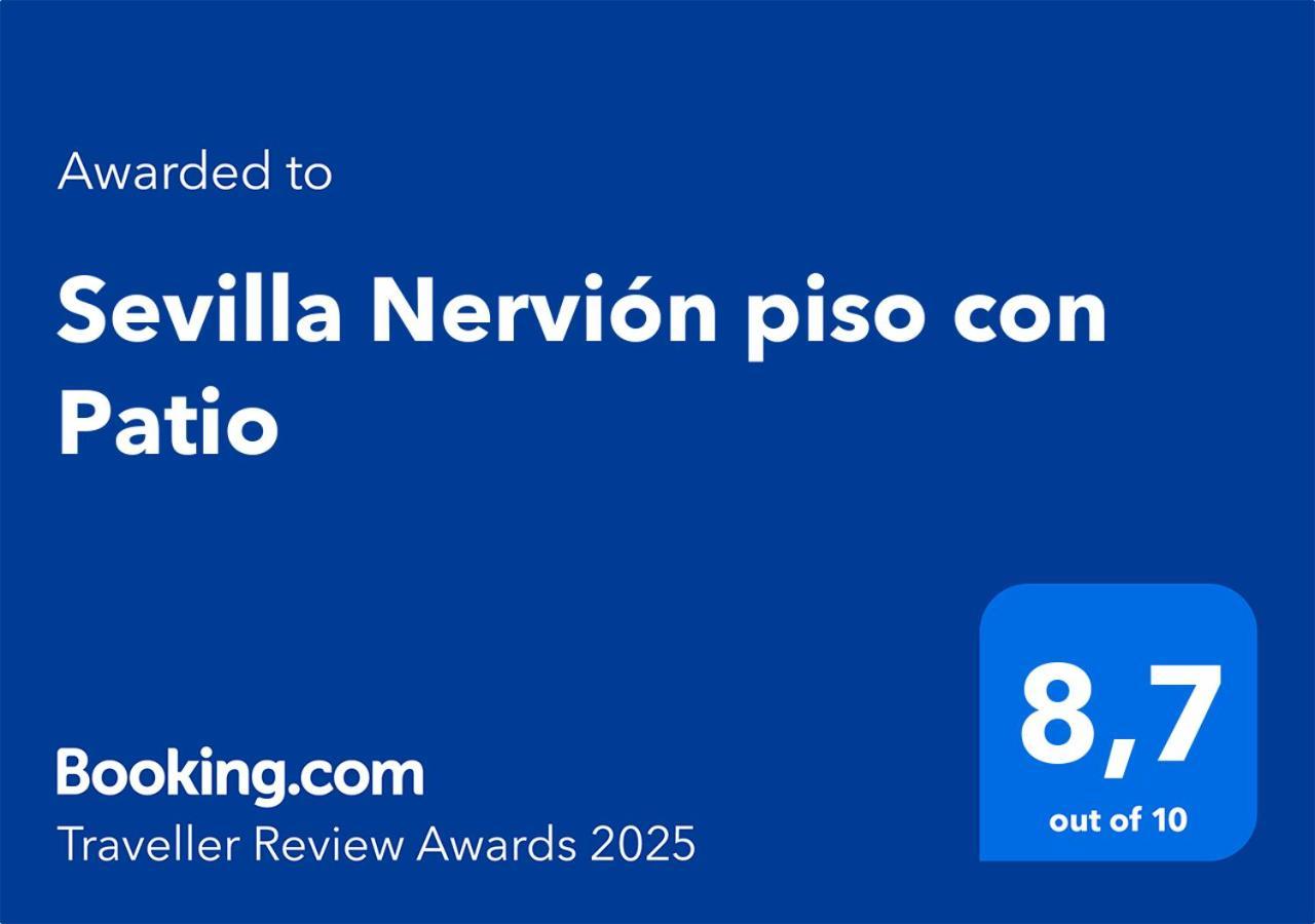 Sevilla Nervion Piso Con Patio Zewnętrze zdjęcie